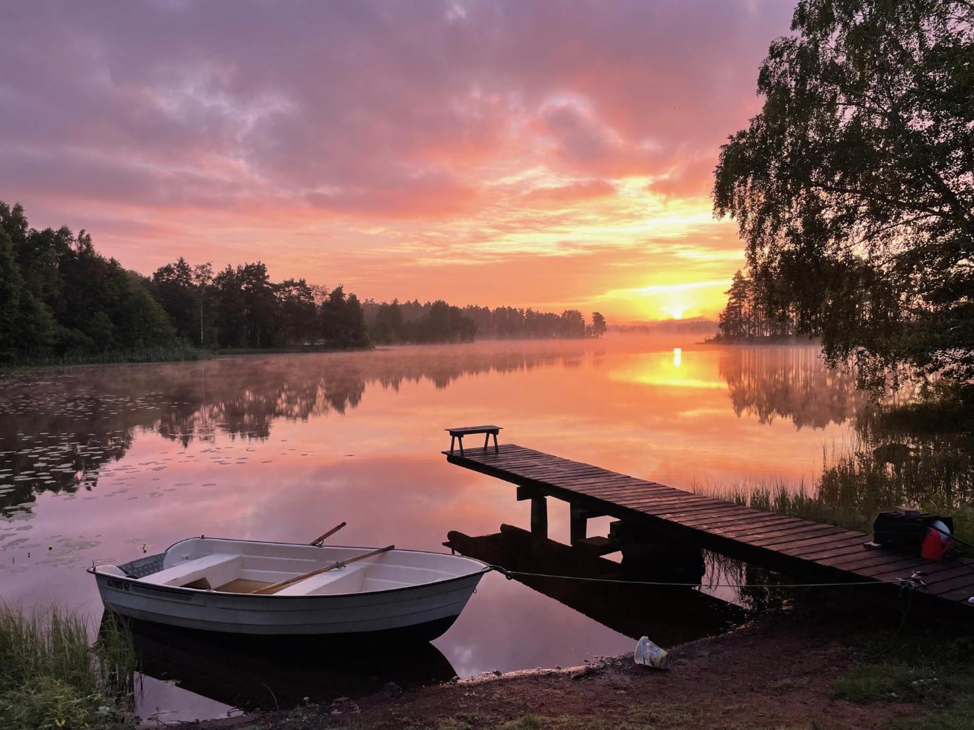 Naturskoent Boende Vid Sjoe Skånes Fagerhult Exterior foto